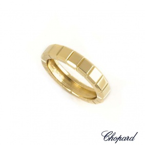 Chopard 18k Yellow Gold Ice Cube Ring 82/7407